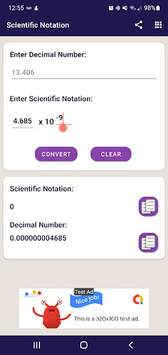 Scientific Notation Calculator