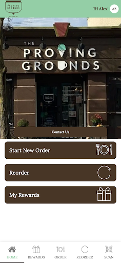 Android application Proving Grounds Coffee screenshort