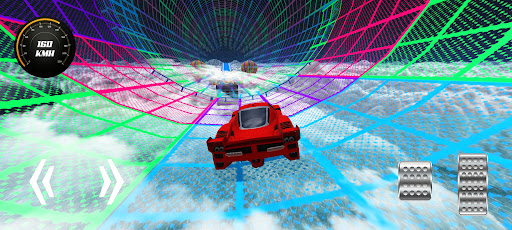 Sky Drive Car Stunt Game Screen 2