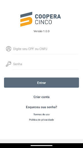 Android application Cooperacinco screenshort