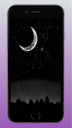 Android application Crescent Wallpaper screenshort