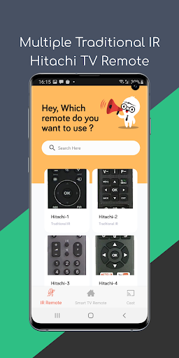 Hitachi Smart TV Remote Screenshot 1 - AppWisp.com