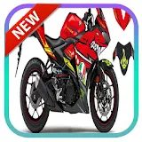 Unique Sticker for Motorcycle icon