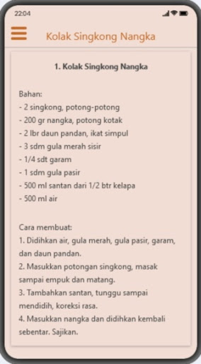 Resep Kolak Ramadhan