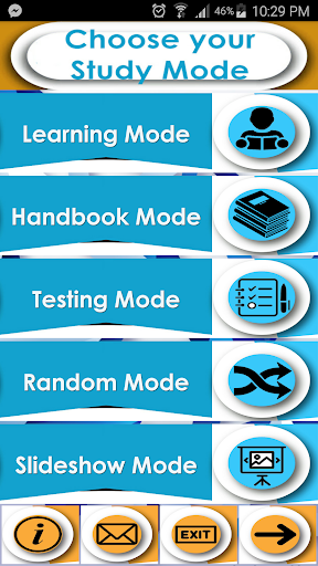 Android application Genetic Exam Prep Notes & Quiz screenshort