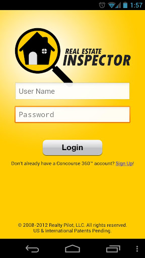 Android application Real Estate Inspector screenshort