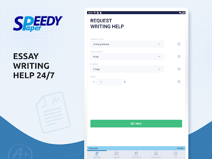 SpeedyPaper: Essay Writer Help 2.5.0 APK screenshots 14