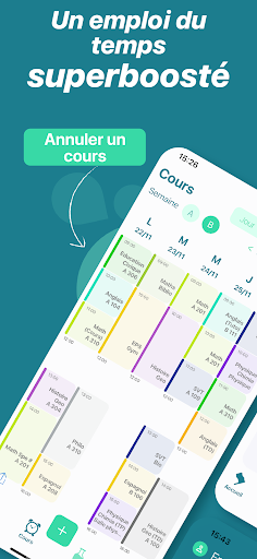 Aperçu de l'application