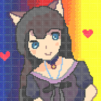 Anime Cross Stich - Pixel Art Color By Number Book