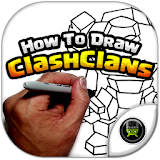 How To Draw of Clash Clans icon