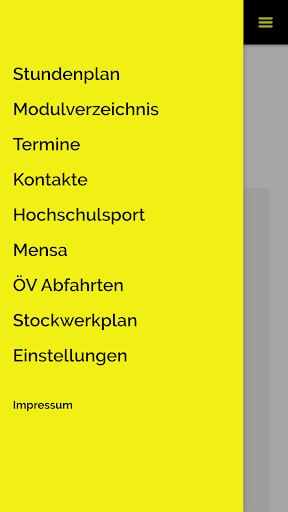 FHNW Campus App Muttenz Screen 2