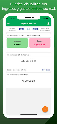 Android application DeclaraYa | Declaración segura screenshort