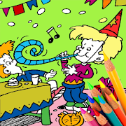 Party Coloring Book | FREE