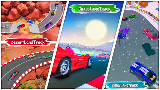 Top Down Car Mega Drift Racing