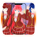 Sakura School Wallpaper HD 4K icon