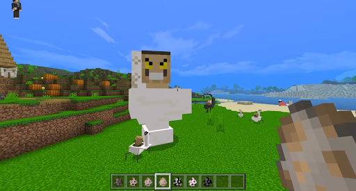 G-Man Toilet Mod For MCPE