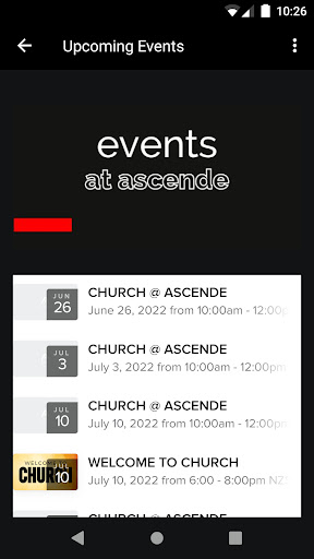 Ascende Global Church Screen 3