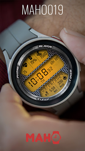 MAHO019 Wear OS Watch Face