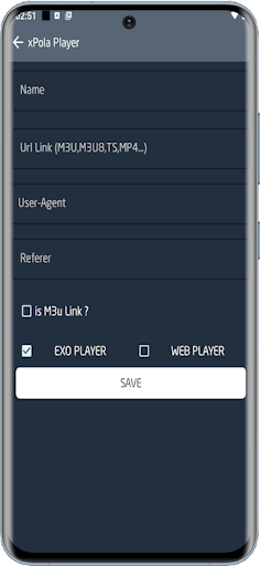 xPola Player Screen 3