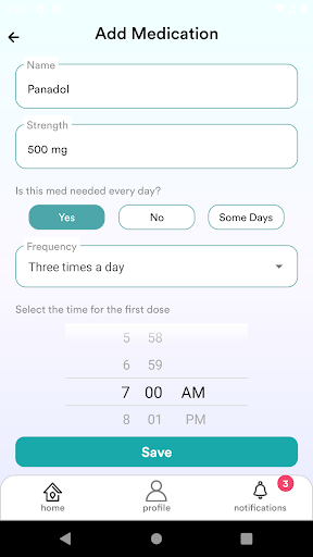 BaC - Care Provider Screen 2