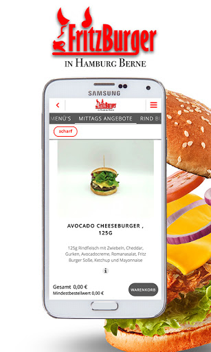 Fritz Burger Screen 2