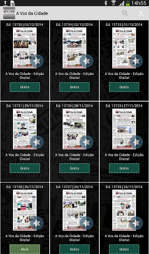 Android application A Voz da Cidade screenshort