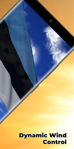 Estonia Flag Live Wallpaper Screen 2