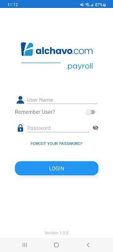 Android application AlChavo - Mobile Payroll screenshort