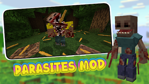 Android application Parasites Mod For Minecraft PE screenshort