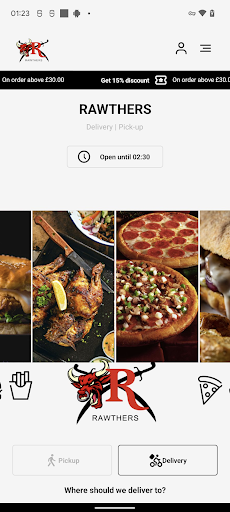 Android application RAWTHERS screenshort
