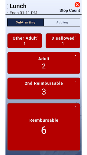 KN-CLAIM SFSP Meal Counter Screen 3