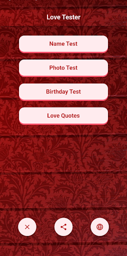 Android application Love Tester - Name, Photo Test screenshort