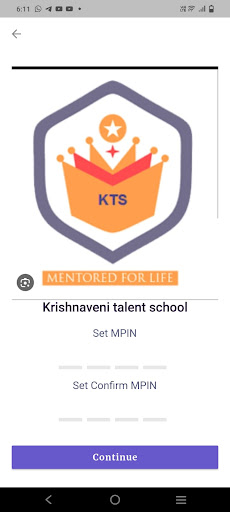 Android application KTS school Attapur screenshort