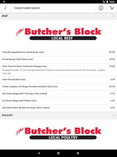 Screenshot of The Butcher's Block