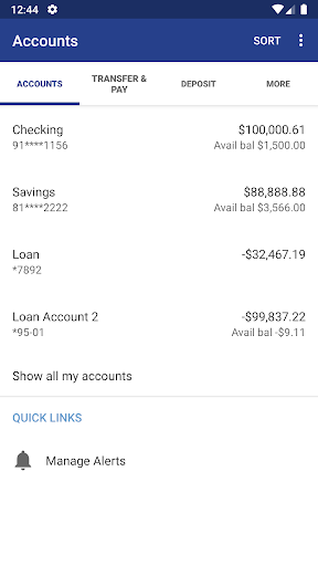Bank of Holly Springs Mobility Screen 3