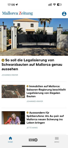 Android application MALLORCA ZEITUNG screenshort