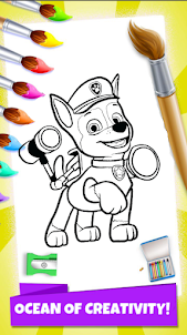 Paw Coloring Game