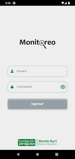 Android application Auditoría y Monitoreos FP screenshort