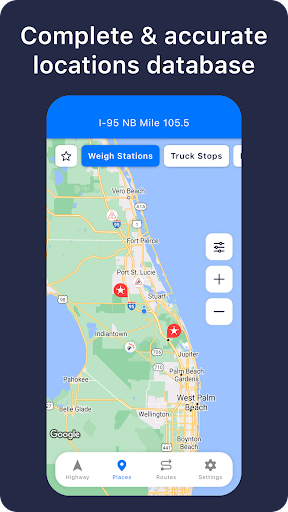 Jack Reports: Truck GPS & Maps Screen 3
