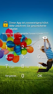 Perfect App Lock (Deutsch) Screenshot