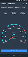 screenshot of Internet Speed Meter