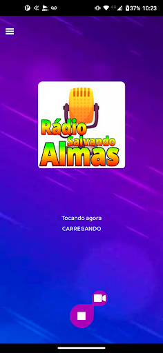 Android application Salvando Almas Radio e TV screenshort