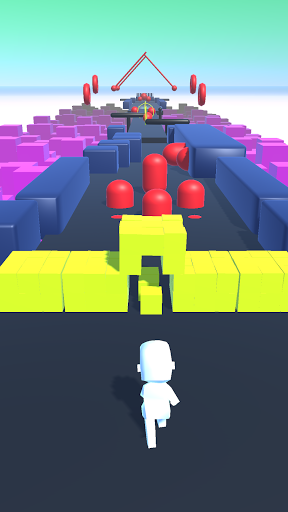 Human Dash Race 3D