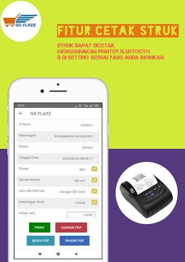 GO FLAZZ - Jualan Pulsa, PPOB  Stok Warung