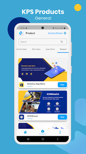 Android application KPS Hub screenshort