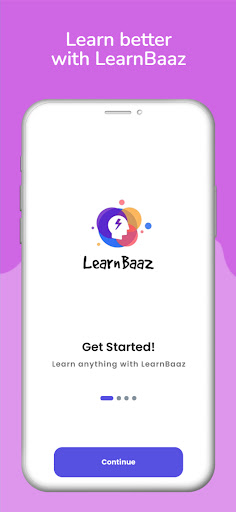 Android application LearnBaaz screenshort