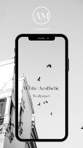 Cool White Aesthetic Wallpaper
