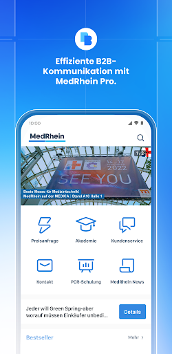 Android application MedRhein Pro screenshort