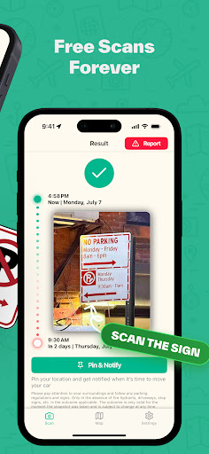 Screenshot of ParkUsher: Find Parking Easily