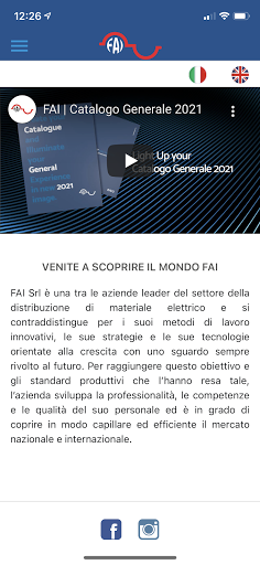 Android application FAI Srl screenshort